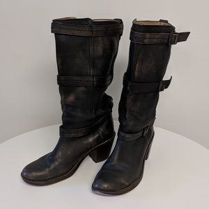 Carmen 3 Strap Frye Boots
